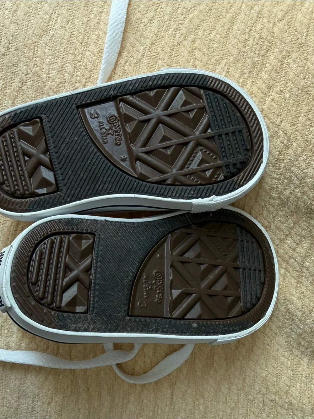 Baby Converse White High-Top Sneakers